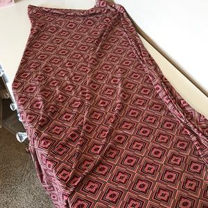 LulaRoe maxi skirt.